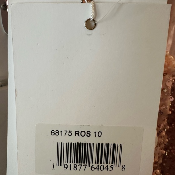 (89) ❤️ BNWT MAC DUGGAL EMBELLISHED PLUNGE NECK SLEEVELESS TRUMPET GOWN #68… - Picture 11 of 11